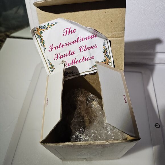 1992 Christkringl Germany Figurine with Box International Santa Claus Collection - Picture 12 of 13